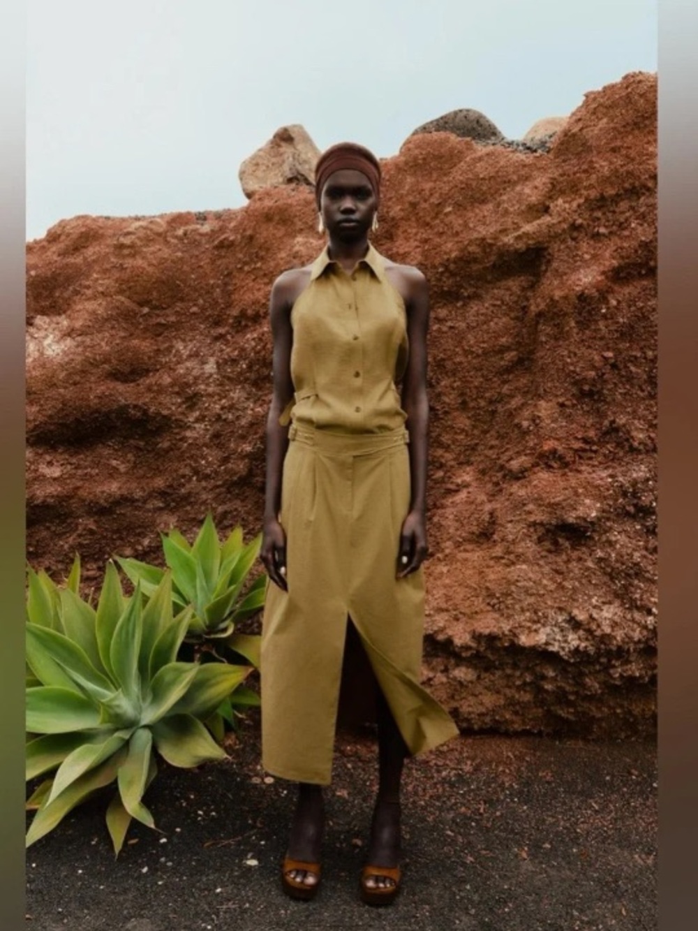 Zara  top and skirt set